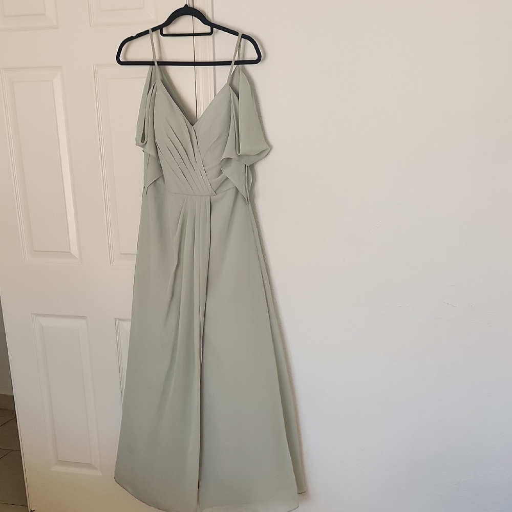 JJ's House Celadon Color Bridemids Dress